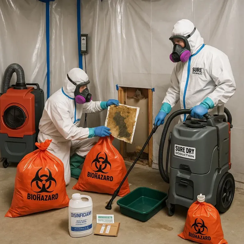Contaminated Water Handling Protocols process in Ladera Ranch, CA