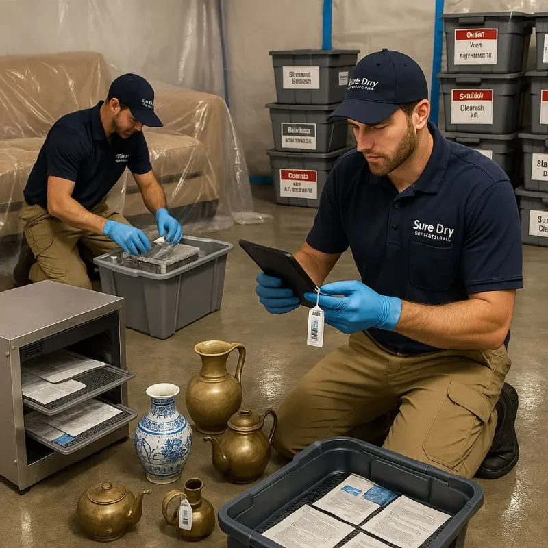 Content Protection and Restoration process in Ladera Ranch, CA